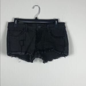 Lovesick The Short Black Lace Cutoff Shorts 5